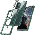 For Samsung Galaxy S23 Ultra 5G Acrylic PC MagSafe Magnetic Phone Case(Green) - Galaxy S23 Ultra 5G Cases by PMC TechLife | Online Shopping South Africa | PMC TechLife