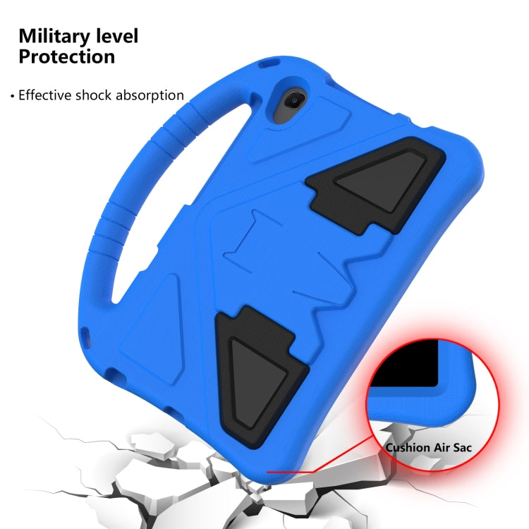 For Lenovo Tab M8 4th Gen EVA Flat Anti Falling Protective Tablet Case Shell with Holder(Blue) - Lenovo by PMC TechLife | Online Shopping South Africa | PMC TechLife | Buy Now Pay Later Mobicred