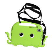 For Lenovo Tab M8 4th Gen Octopus Style EVA + PC Tablet Case with Strap(Grass Green)