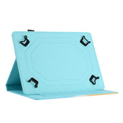 For 10 inch Coloured Drawing Stitching Leather Tablet Case(Rabbit)