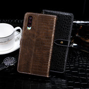 For Umidigi X idewei Crocodile Texture Horizontal Flip Leather Case with Holder & Card Slots & Wallet(Black)
