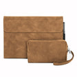 For Microsoft Surface Go 3 / 2 / 1 Sheepskin All-Inclusive Shockproof Protective Case with Power Bag(Brown) - Others by PMC TechLife | Online Shopping South Africa | PMC TechLife | Buy Now Pay Later Mobicred