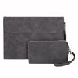 For Microsoft Surface Pro X Sheepskin All-Inclusive Shockproof Protective Case with Power Bag(Grey) - Others by PMC TechLife | Online Shopping South Africa | PMC TechLife | Buy Now Pay Later Mobicred
