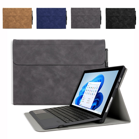 For Microsoft Surface Pro 8 Sheepskin All-Inclusive Shockproof Protective Case(Brown)