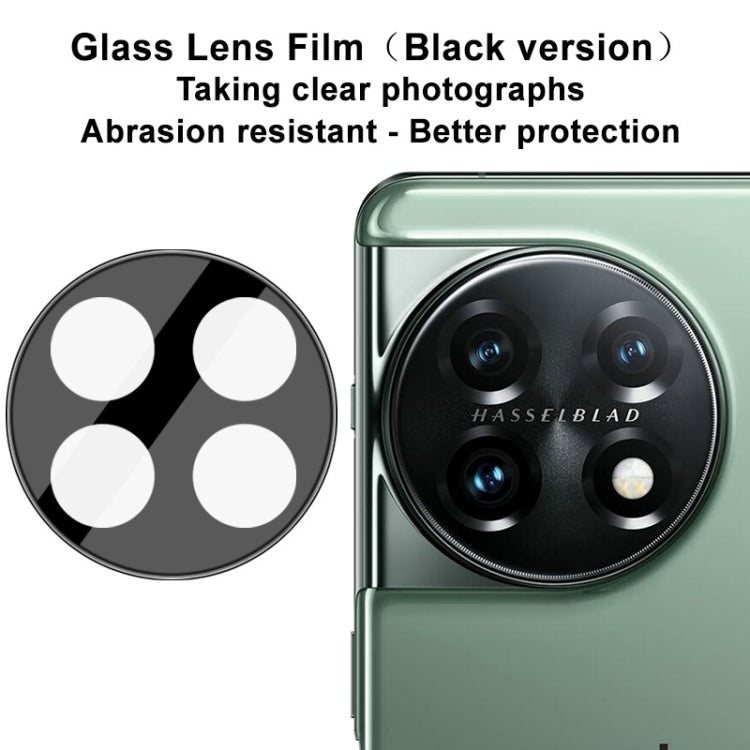 For OnePlus 11 5G imak High Definition Integrated Glass Lens Film Black Version - Other by imak | Online Shopping South Africa | PMC TechLife