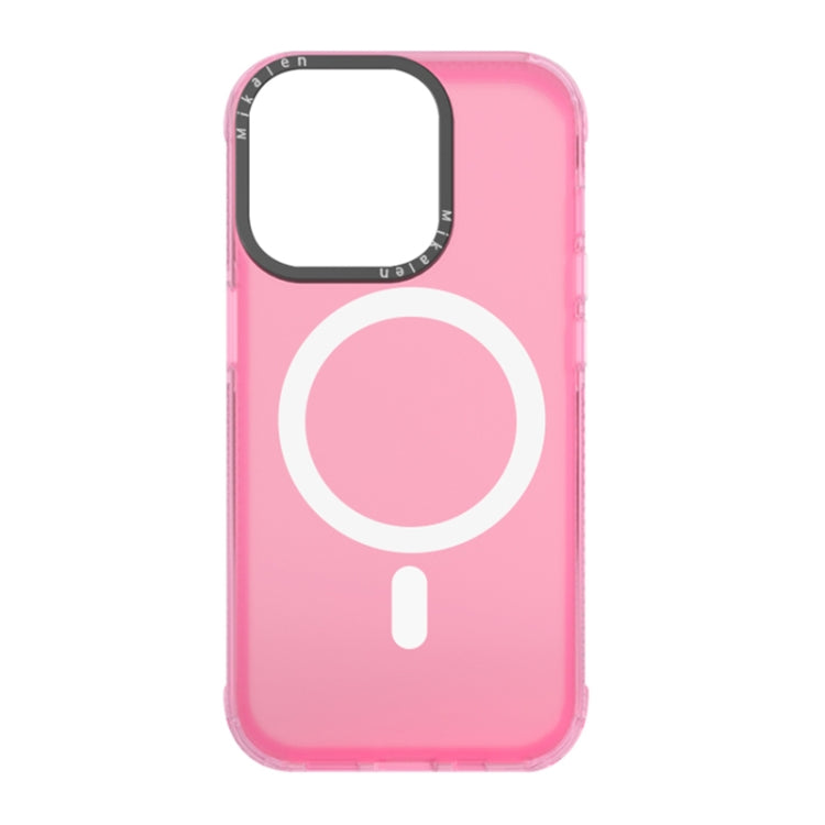 For iPhone 14 Pro Max Acrylic + TPU MagSafe Protective Phone Case(Pink) - iPhone 14 Pro Max Cases by PMC TechLife | Online Shopping South Africa | PMC TechLife