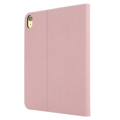 For iPad 2025 / 2022 GEBEI Silk Texture Flip Tablet Leather Case(Rose Gold) - free shipping - PMC Jewellery - Order now!