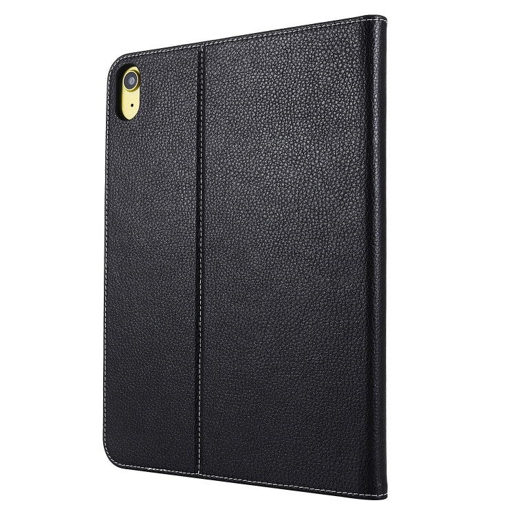 For iPad 2025 / 2022 GEBEI Silk Texture Flip Tablet Leather Case(Black) - free shipping - PMC Jewellery - Order now!