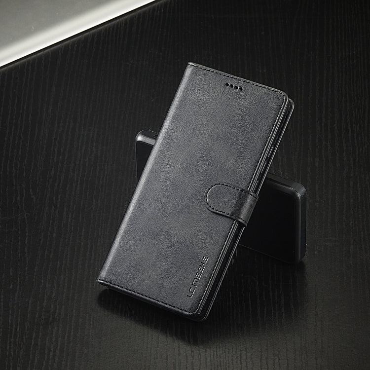 For Xiaomi Redmi Note 13 Pro 4G LC.IMEEKE Calf Texture Leather Phone Case(Black)