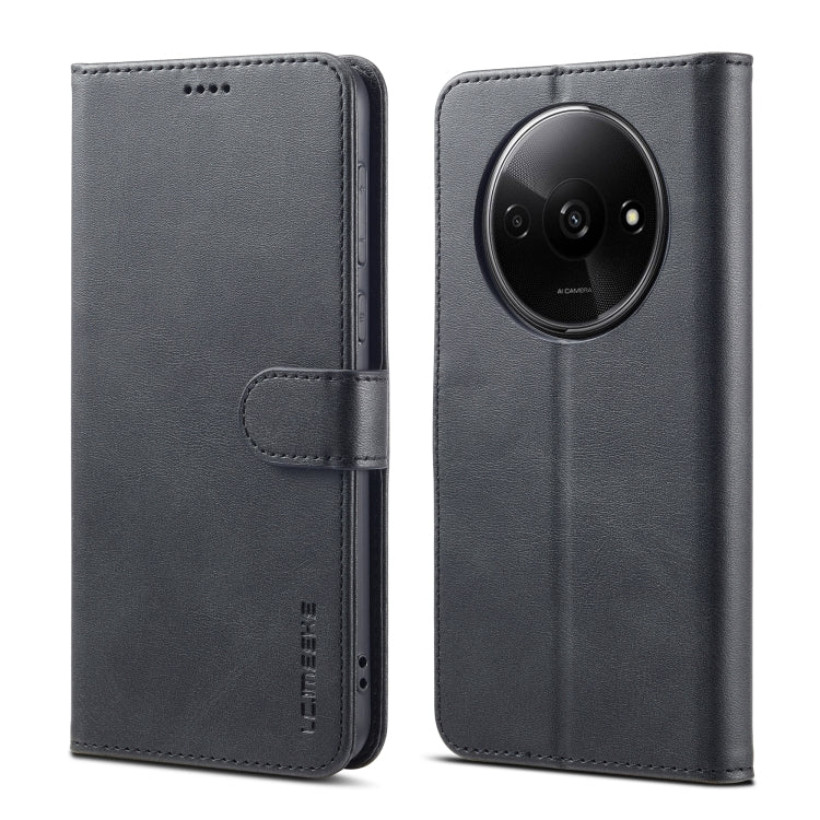 For Xiaomi Redmi A3 LC.IMEEKE Calf Texture Leather Phone Case(Black) - free shipping - PMC TechLife - Order now!
