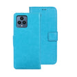 For T-Mobile REVVL 6 5G idewei Crazy Horse Texture Leather Phone Case with Holder(Sky Blue) - More Brand by idewei | Online Shopping South Africa | PMC TechLife | Buy Now Pay Later Mobicred