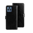 For T-Mobile REVVL 6 5G idewei Crazy Horse Texture Leather Phone Case with Holder(Black) - More Brand by idewei | Online Shopping South Africa | PMC TechLife | Buy Now Pay Later Mobicred