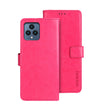 For T-Mobile REVVL 6 5G idewei Crazy Horse Texture Leather Phone Case with Holder(Rose Red) - free shipping - PMC TechLife - Order now!