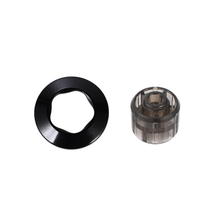 For IQOS ILUMA / Prime Electronic Cigarette Cap Rod Single Five Rings with Removal Tool to Replace The Color Cap(Black Plain) - E Cigarette Accessories by PMC Jewellery | Online Shopping South Africa | PMC Jewellery | Buy Now Pay Later Mobicred