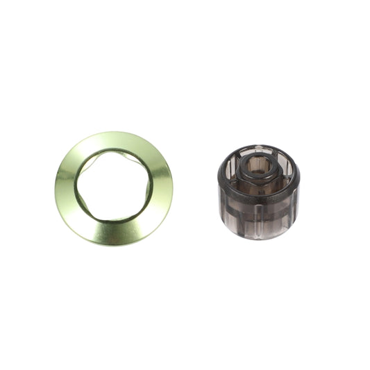 For IQOS ILUMA / Prime Electronic Cigarette Cap Rod Single Five Rings with Removal Tool to Replace The Color Cap(Green Plain) - E Cigarette Accessories by PMC Jewellery | Online Shopping South Africa | PMC Jewellery | Buy Now Pay Later Mobicred