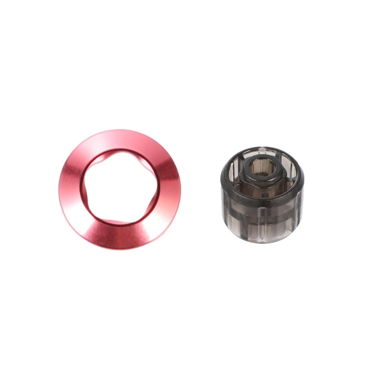 For IQOS ILUMA / Prime Electronic Cigarette Cap Rod Single Five Rings with Removal Tool to Replace The Color Cap(Rose Red Plain) - E Cigarette Accessories by PMC Jewellery | Online Shopping South Africa | PMC Jewellery | Buy Now Pay Later Mobicred