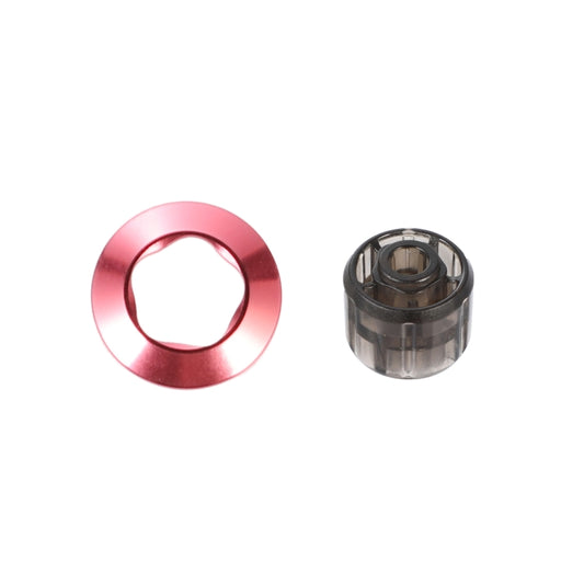 For IQOS ILUMA / Prime Electronic Cigarette Cap Rod Single Five Rings with Removal Tool to Replace The Color Cap(Rose Red Plain) - E Cigarette Accessories by PMC Jewellery | Online Shopping South Africa | PMC Jewellery | Buy Now Pay Later Mobicred