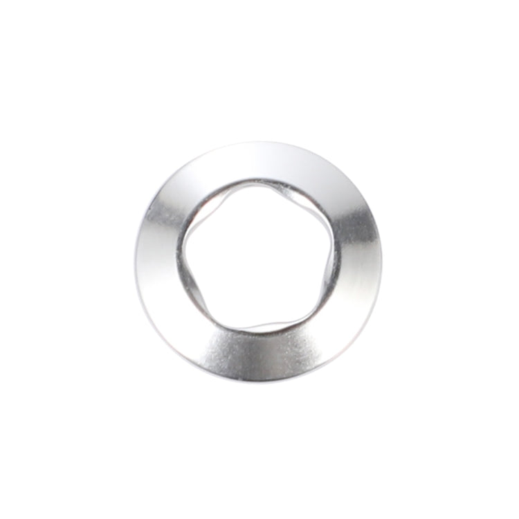 For IQOS ILUMA / Prime Electronic Cigarette Cap Rod Single Five Rings with Removal Tool to Replace The Color Cap(Silver Plain) - E Cigarette Accessories by PMC Jewellery | Online Shopping South Africa | PMC Jewellery | Buy Now Pay Later Mobicred
