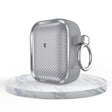 For AirPods 1 / 2 Photo Frame Carbon Fiber Series Earphone Case(Dark Grey) - For AirPods 1/2 by PMC Jewellery | Online Shopping South Africa | PMC Jewellery | Buy Now Pay Later Mobicred
