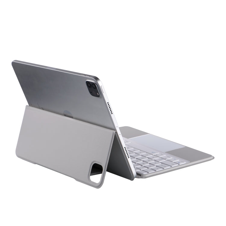 X3125-6 Integrated Thin Magnetic Bluetooth Keyboard Case For iPad Air 2022 / Air 2020 10.9 / Pro 11 2018 / 2020 / 2021 / 2022 (Grey) - Universal by PMC TechLife | Online Shopping South Africa | PMC TechLife | Buy Now Pay Later Mobicred