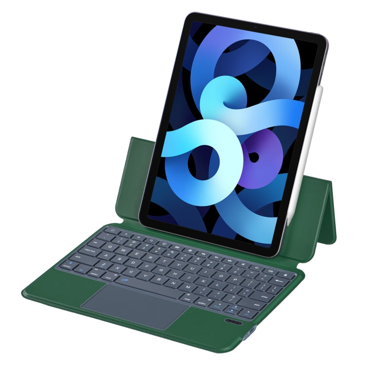 X3125-6 Integrated Thin Magnetic Bluetooth Keyboard Case For iPad Air 2022 / Air 2020 10.9 / Pro 11 2018 / 2020 / 2021 / 2022 (Green) - Universal by PMC TechLife | Online Shopping South Africa | PMC TechLife