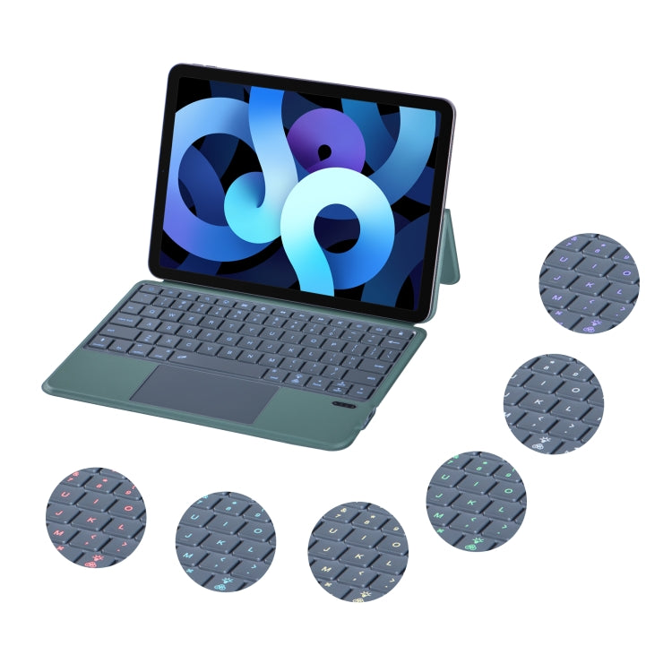 X3125-6D Integrated Thin Magnetic Bluetooth Keyboard Case with Backlight For iPad Air 2022 / Air 2020 10.9 / Pro 11 2018 / 2020 / 2021 / 2022(Mint Green) - Universal by PMC TechLife | Online Shopping South Africa | PMC TechLife