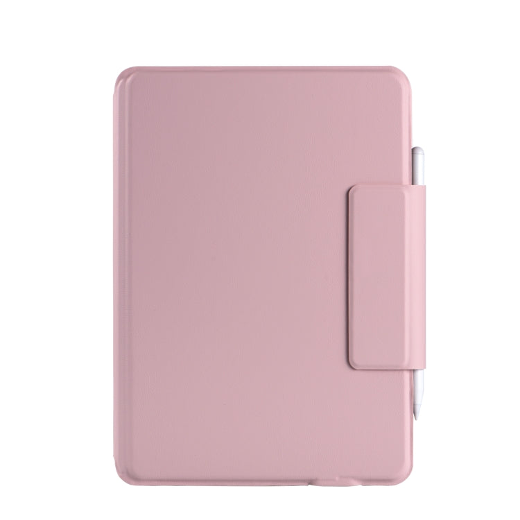 X3125-6D Integrated Thin Magnetic Bluetooth Keyboard Case with Backlight For iPad Air 2022 / Air 2020 10.9 / Pro 11 2018 / 2020 / 2021 / 2022(Pink)