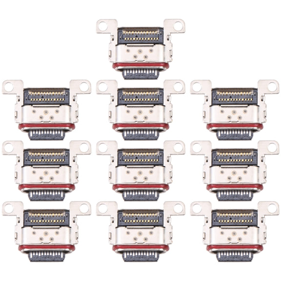 For Samsung Galaxy S23 Ultra 5G SM-S918B 10pcs Charging Port Connector