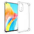For OPPO A78 4G Shockproof Non-slip Thickening TPU Phone Case(Transparent) - OPPO Cases by PMC TechLife | Online Shopping South Africa | PMC TechLife | Buy Now Pay Later Mobicred