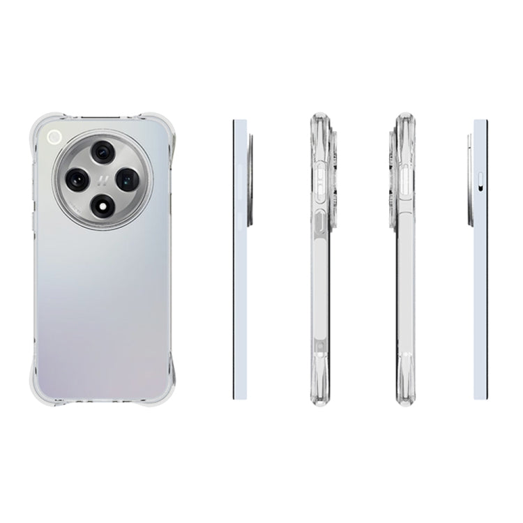For OPPO Find X8 5G Shockproof Non-slip Thickening TPU Phone Case(Transparent)