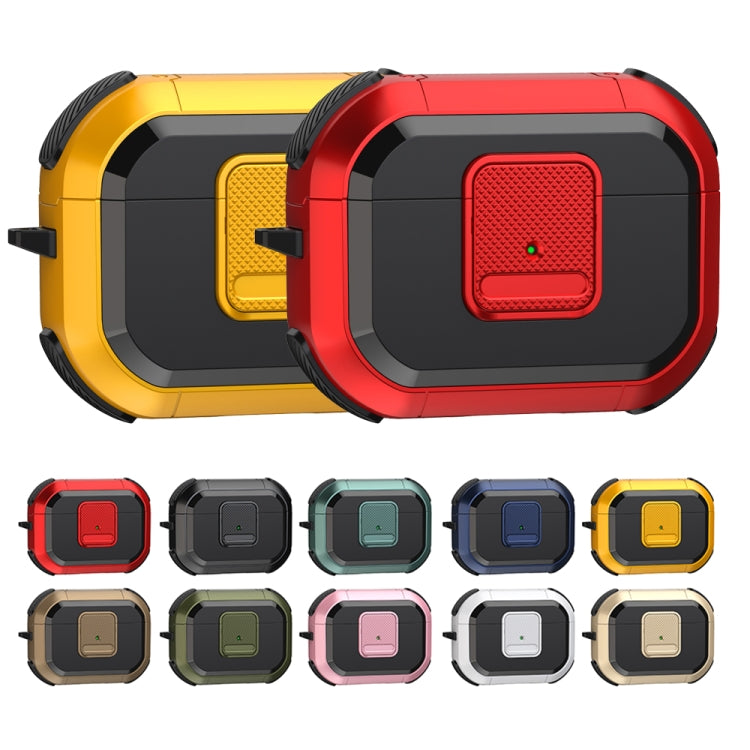 For AirPods Pro 2 Wireless Earphones Protective Case(Yellow) - For AirPods Pro 2 by PMC Jewellery | Online Shopping South Africa | PMC Jewellery | Buy Now Pay Later Mobicred