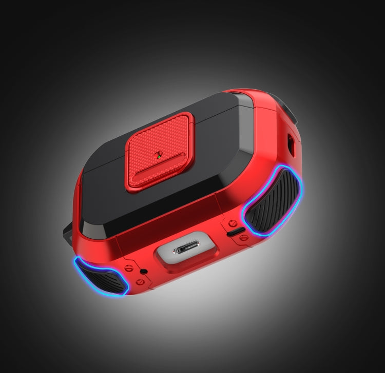 For AirPods Pro 2 Wireless Earphones Protective Case(Red) - For AirPods Pro 2 by PMC Jewellery | Online Shopping South Africa | PMC Jewellery | Buy Now Pay Later Mobicred