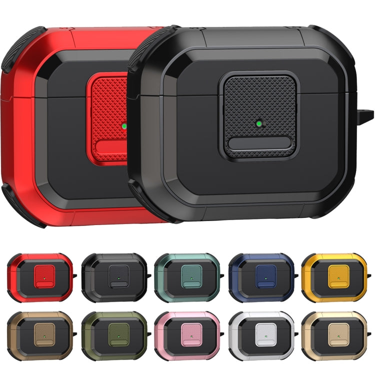 For AirPods Pro Wireless Earphones Protective Case(Red) - For AirPods Pro by PMC Jewellery | Online Shopping South Africa | PMC Jewellery | Buy Now Pay Later Mobicred