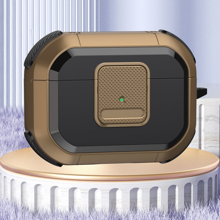 For AirPods 3 Wireless Earphones Protective Case(Brown) - For AirPods 3 by PMC Jewellery | Online Shopping South Africa | PMC Jewellery | Buy Now Pay Later Mobicred