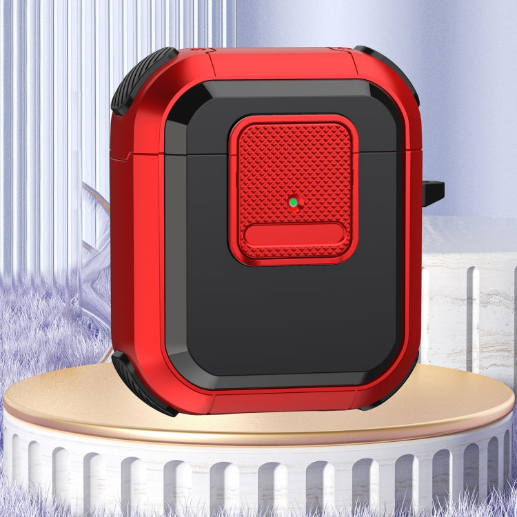 For AirPods 2 / 1 Wireless Earphones Protective Case(Red) - free shipping - PMC Jewellery - Order now!