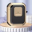 For AirPods 2 / 1 Wireless Earphones Protective Case(Gold) - For AirPods 1/2 by PMC Jewellery | Online Shopping South Africa | PMC Jewellery | Buy Now Pay Later Mobicred