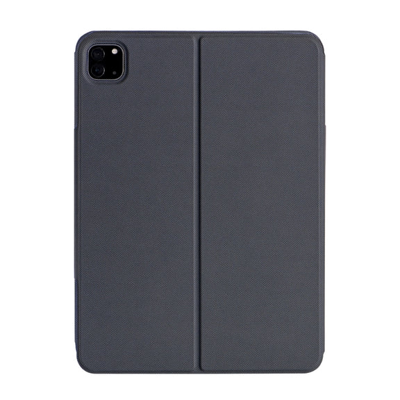 J3125-6D Backlight Bluetooth Keyboard Leather Case with Touch Pad for iPad Air 5 10.9 2022 / Air 4 10.9 2020 / iPad Pro 11 2022/2021/2020/2018(Black)