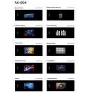 Godox AK-S04 10 in 1 Transparencies Collection Slide Set for Godox AK-R21 Projection Kit