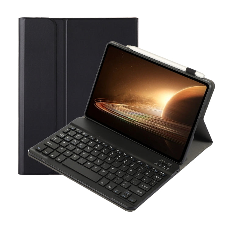 For OPPO Pad 2 11.61 inch 2023 OP13 Lambskin Texture Ultra-thin Detachable Bluetooth Keyboard Leather Case(Black) - Others Keyboard by PMC TechLife | Online Shopping South Africa | PMC TechLife