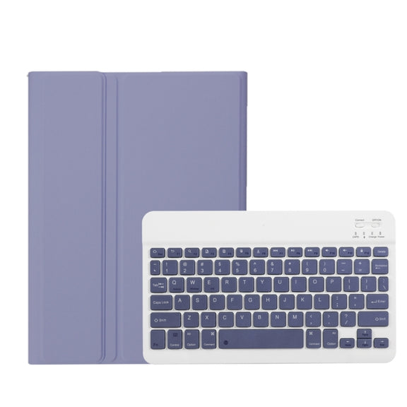 For OPPO Pad 2 11.61 inch 2023 OP13 Lambskin Texture Ultra-thin Detachable Bluetooth Keyboard Leather Case(Purple)