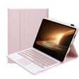 For OPPO Pad 2 11.61 inch 2023 OP13-A Lambskin Texture Ultra-thin Detachable Bluetooth Keyboard Leather Case with Touchpad(Pink) - Others Keyboard by PMC TechLife | Online Shopping South Africa | PMC TechLife