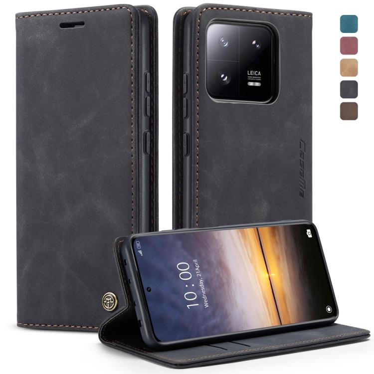 For Xiaomi 13 Pro CaseMe 013 Multifunctional Horizontal Flip Leather Phone Case(Black) - free shipping - PMC Jewellery - Order now!