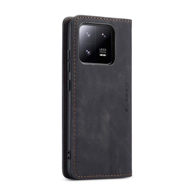 For Xiaomi 13 Pro CaseMe 013 Multifunctional Horizontal Flip Leather Phone Case(Black) - free shipping - PMC Jewellery - Order now!