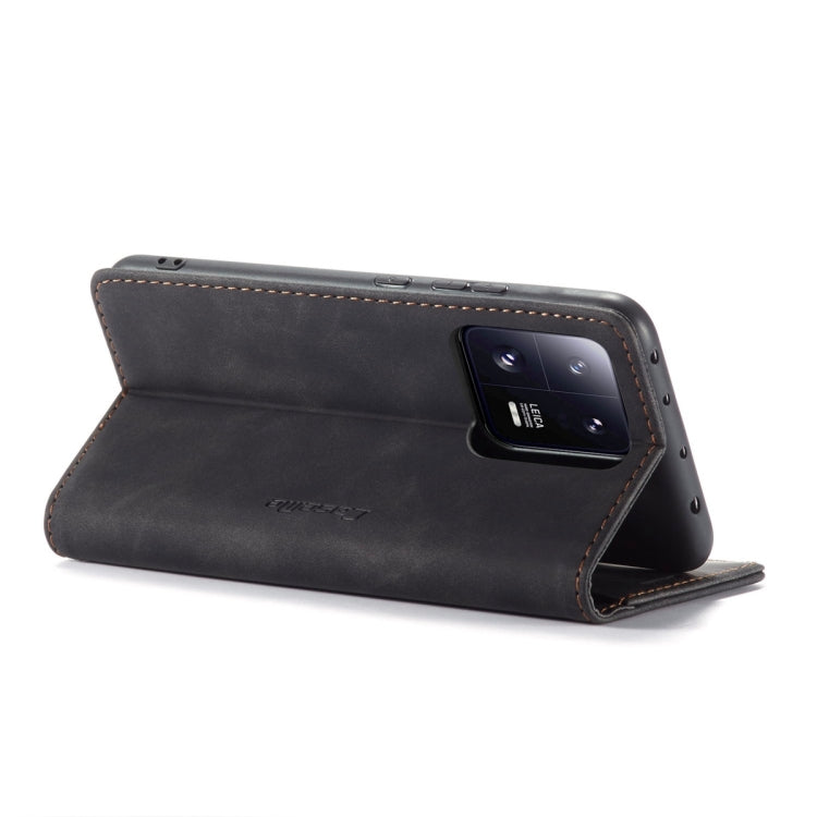 For Xiaomi 13 Pro CaseMe 013 Multifunctional Horizontal Flip Leather Phone Case(Black) - free shipping - PMC Jewellery - Order now!