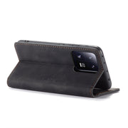 For Xiaomi 13 Pro CaseMe 013 Multifunctional Horizontal Flip Leather Phone Case(Black)