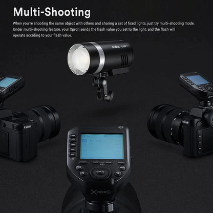 Godox XPro II TTL Wireless Flash Trigger For Sony(Black) - free shipping - PMC Jewellery - Order now!