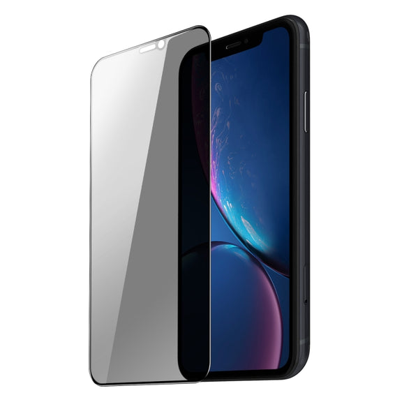 For iPhone XR 5pcs DUX DUCIS 0.33mm 9H High Aluminum Anti-spy HD Tempered Glass Film