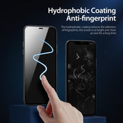For iPhone XR 5pcs DUX DUCIS 0.33mm 9H High Aluminum Anti-spy HD Tempered Glass Film