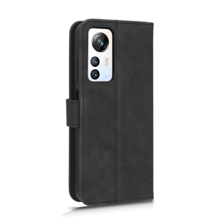 For Blackview A85 Skin Feel Magnetic Flip Leather Phone Case(Black) - More Brand by PMC TechLife | Online Shopping South Africa | PMC TechLife