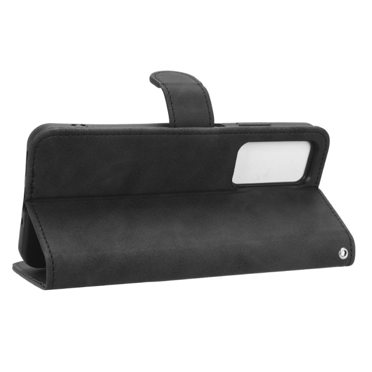 For Blackview A85 Skin Feel Magnetic Flip Leather Phone Case(Black) - More Brand by PMC TechLife | Online Shopping South Africa | PMC TechLife